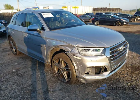 2018 Audi Sq5 3.0T Premium Plus из США, поврежденный, VIN WA1A4AFY1J2219318
